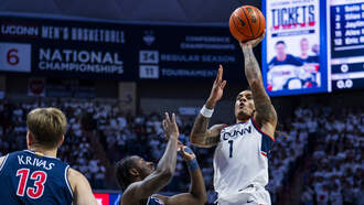 #3 UConn MBB rally, but fall to #4 Arizona 71-67