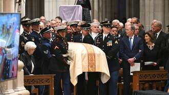 George W. Bush, Liz Cheney Deliver Eulogies At Dick Cheney's Funeral