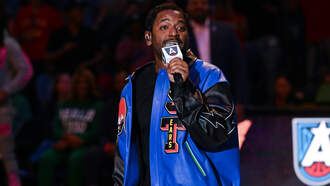 Lloyd Takes A Tumble On Stage