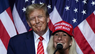 President Trump Responds To Rep. Marjorie Taylor Greene's Resignation