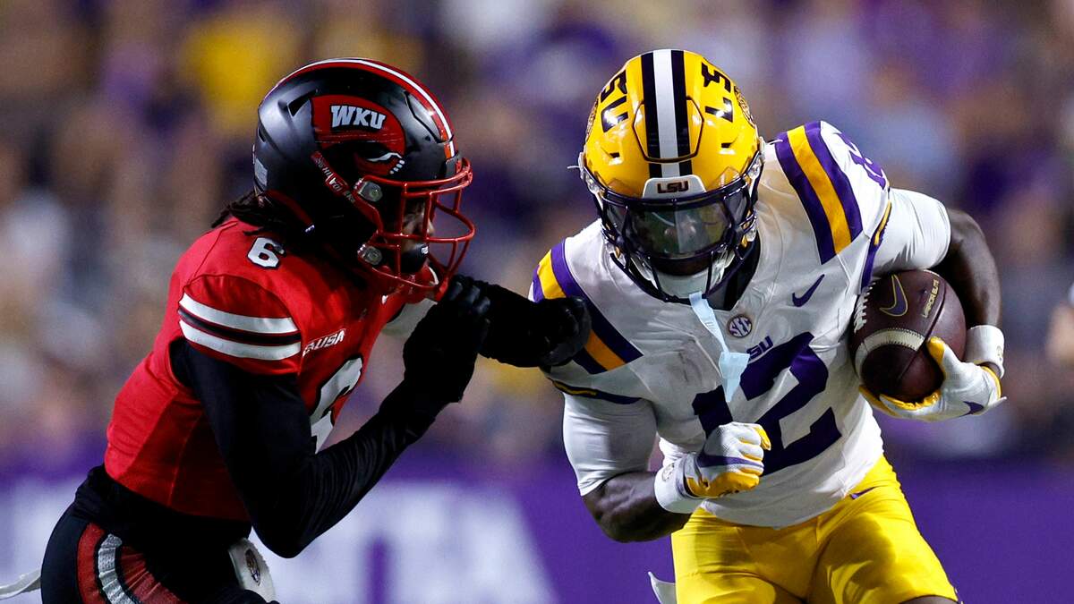 LSU Football Squeaks Past Western Kentucky 13-10