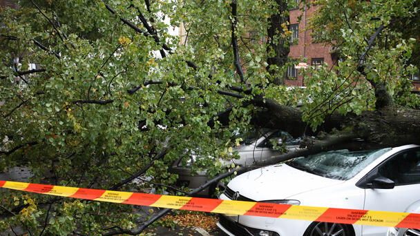 Damage to Homes and Businesses from Tornado In Spring, Klein Areas