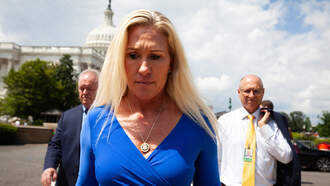 Trump Delivers Parting Shot to 'Lowlifes' MTG & Massie