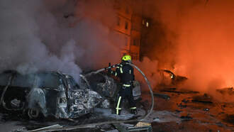 Children Of Fallen Firefighter Treated To Toy Shopping Spree  