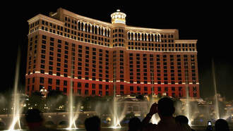 🎆 Vegas Fountains Just Went Full Disney  - This Will Blow Your Mind!