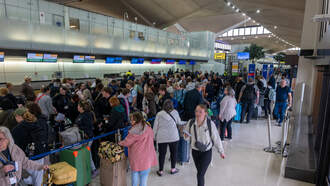 Transportation Secretary Duffy Urges Kindness at Newark Airport