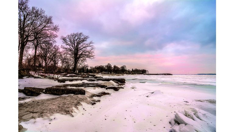 Winter Lake Erie