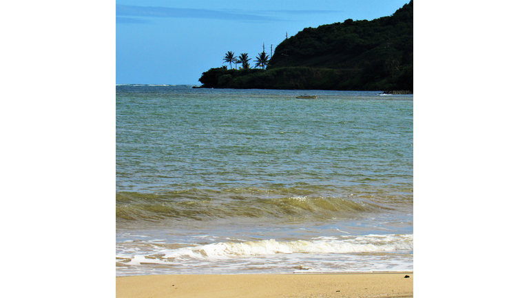 Kahana Bay State Beach Park, Kahana, Oahu, HI