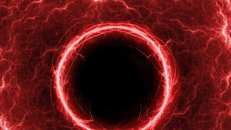 Video: Eerie Glowing Red Ring Appears over Small Town in Italy