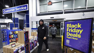 Black Friday Shopping Underway in LA County