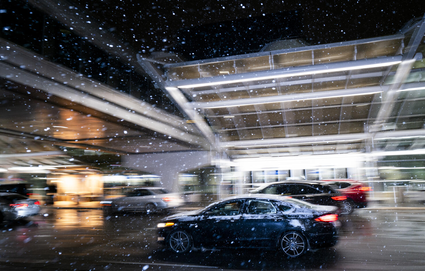 Winter Storm Hits Upper Midwest Ahead Of Thanksgiving Holiday