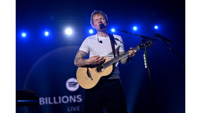 Ed Sheeran x Spotify's Billions Club Live Performance in Dublin