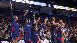 Top Ranked UConn WBB rolls past Xavier in Big East opener
