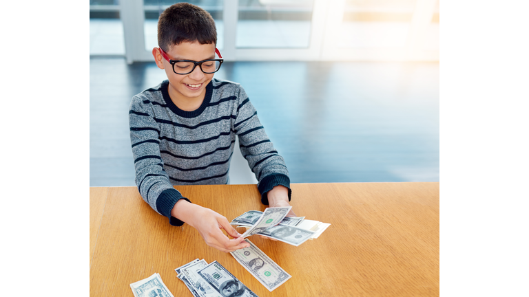 He's going  to be a great businessman one day