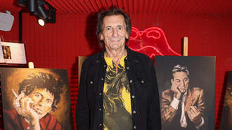 Ronnie Wood Celebrated His 50th Anniversary in the Stones By Painting Them