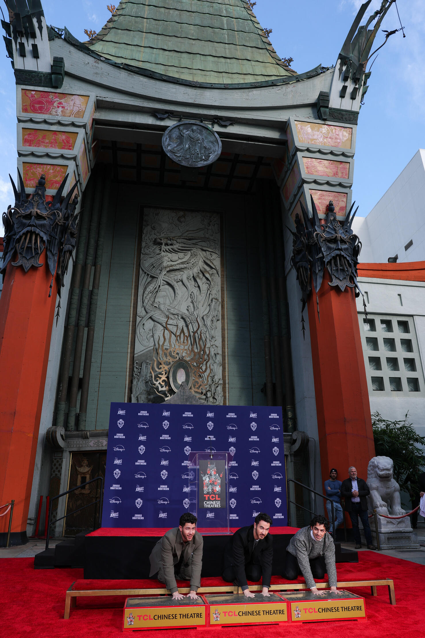 US-ENTERTAINMENT-MUSIC-HANDPRINT-JONAS