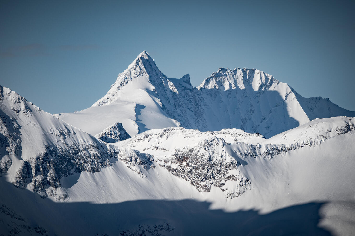 Grossglockner mountain peak, Salzburg, Austria