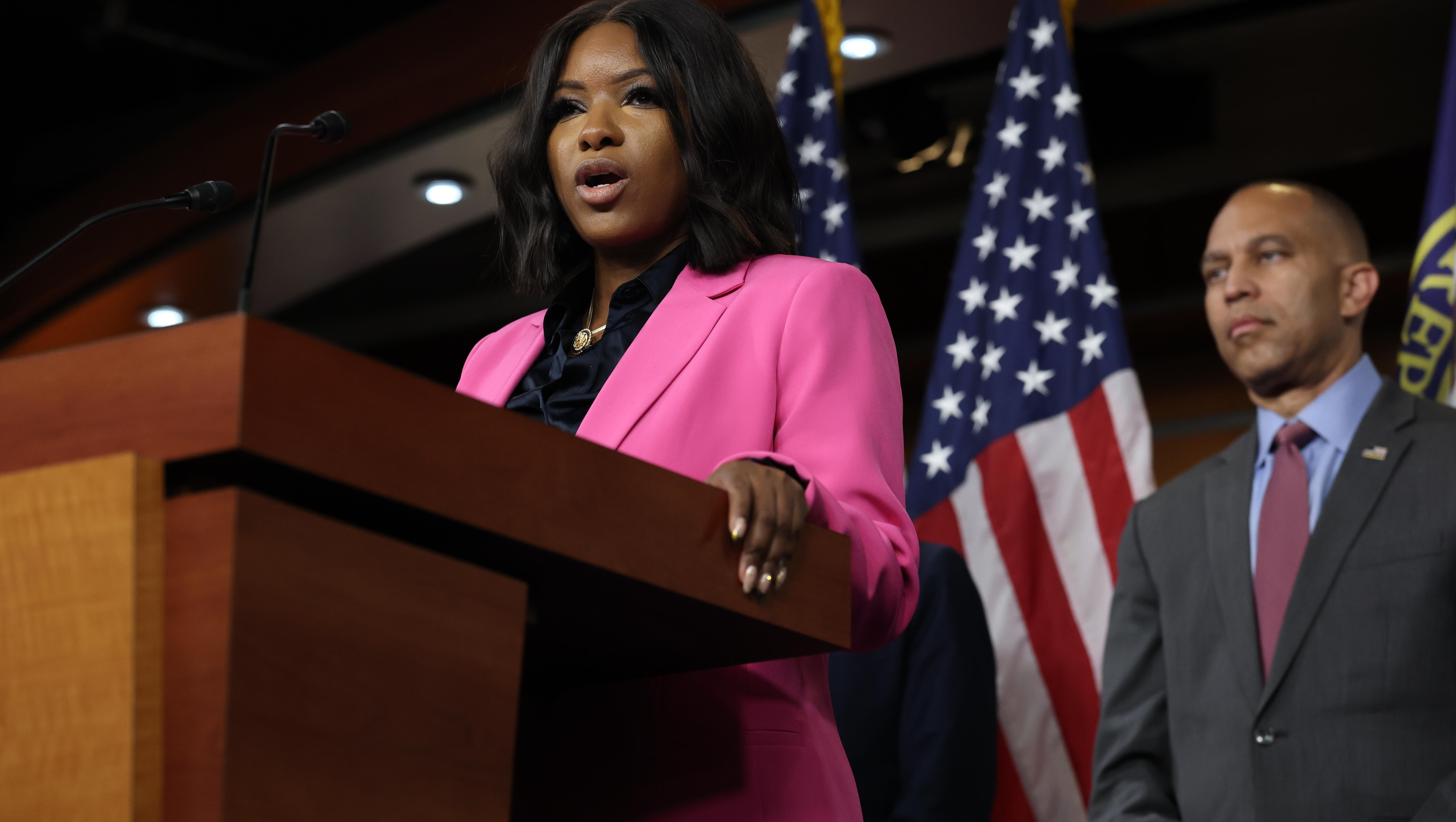 Rep. Jasmine Crockett Announces Senate Run With Video Response to Trump