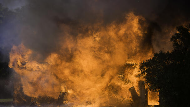 Doorbell Camera Captures Home Explosion That Sent 6 People To The Hospital