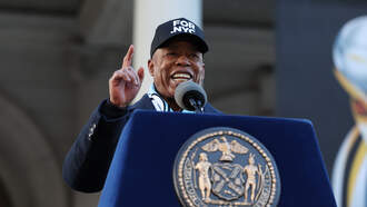 Mayor Eric Adams Delivers Farewell Speech In NYC