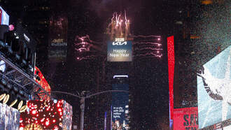 Times Square Welcomes 2026 Numerals Today
