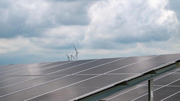 Firefighters Respond To Smoke At PureSky Energy Solar Farm