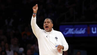 Georgetown Basketball Coach Suspended After Throwing Water Bottle