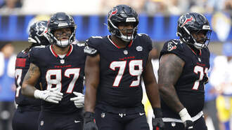 Texans shuffle line with tackles Trent Brown, Aireontae Ersery injured