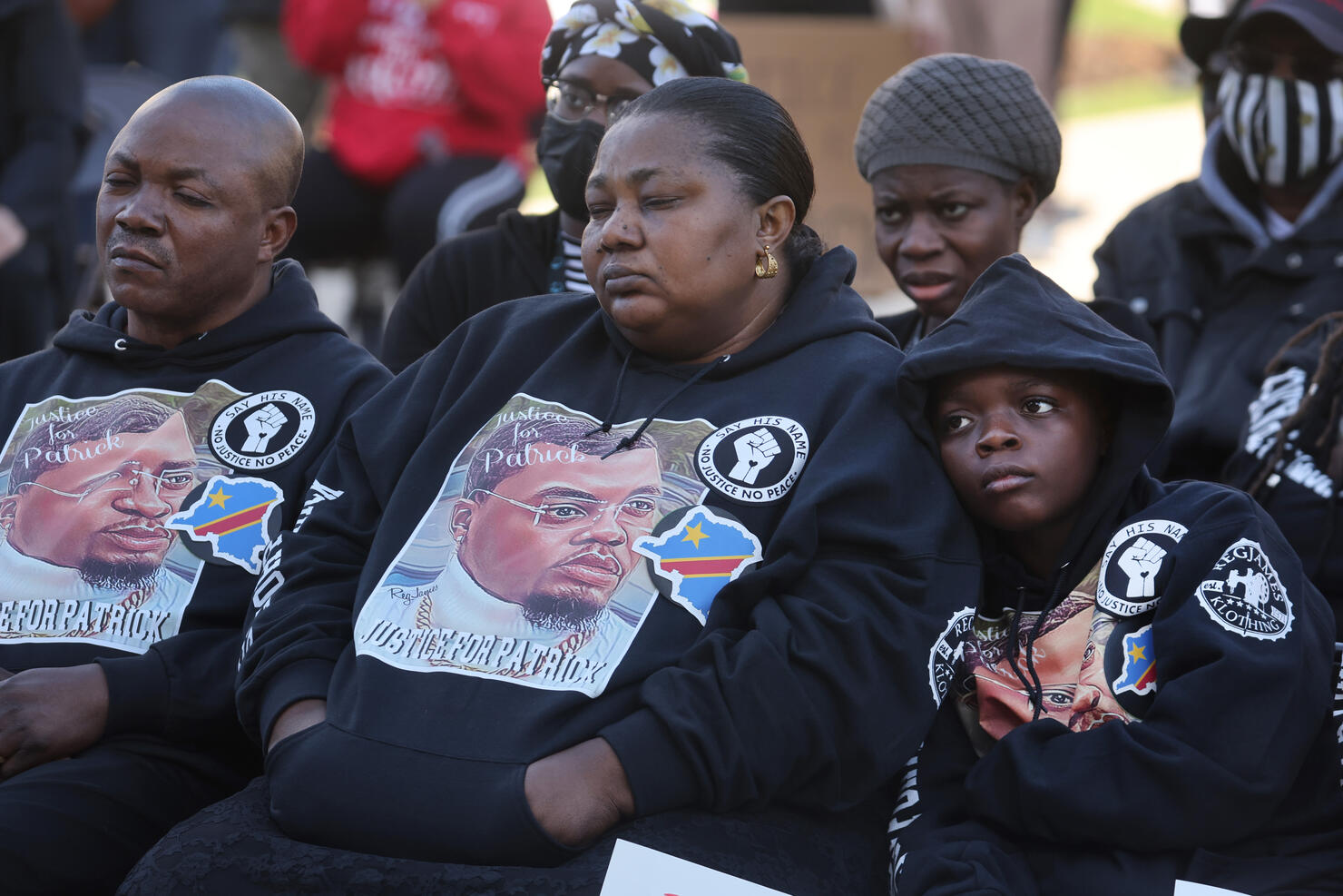 Patrick Lyoya's Family Leads Protest In Michigan's Capital