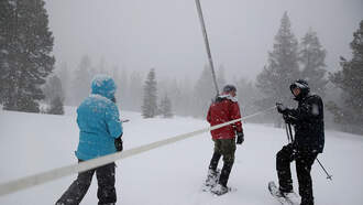 California Snowpack at 71% of Average in First Survey