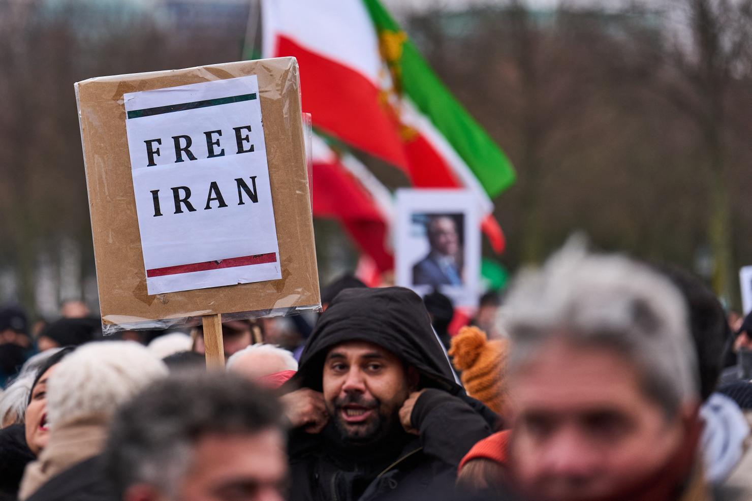 NETHERLANDS-IRAN-POLITICS-DEMO