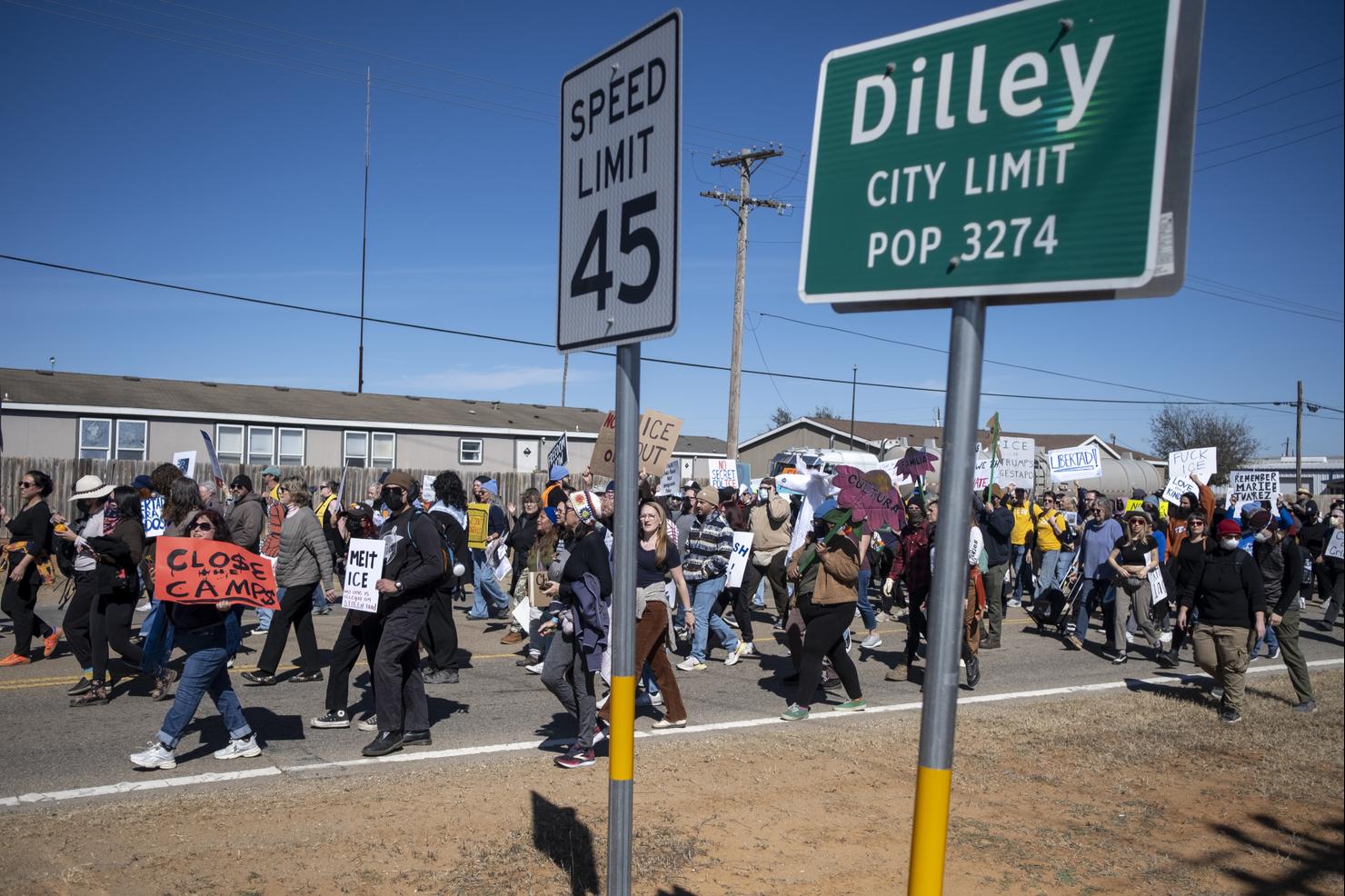 Protesters Denounce Detention Of 5-Year-Old Liam Ramos At Immigration Processing Facility In Texas