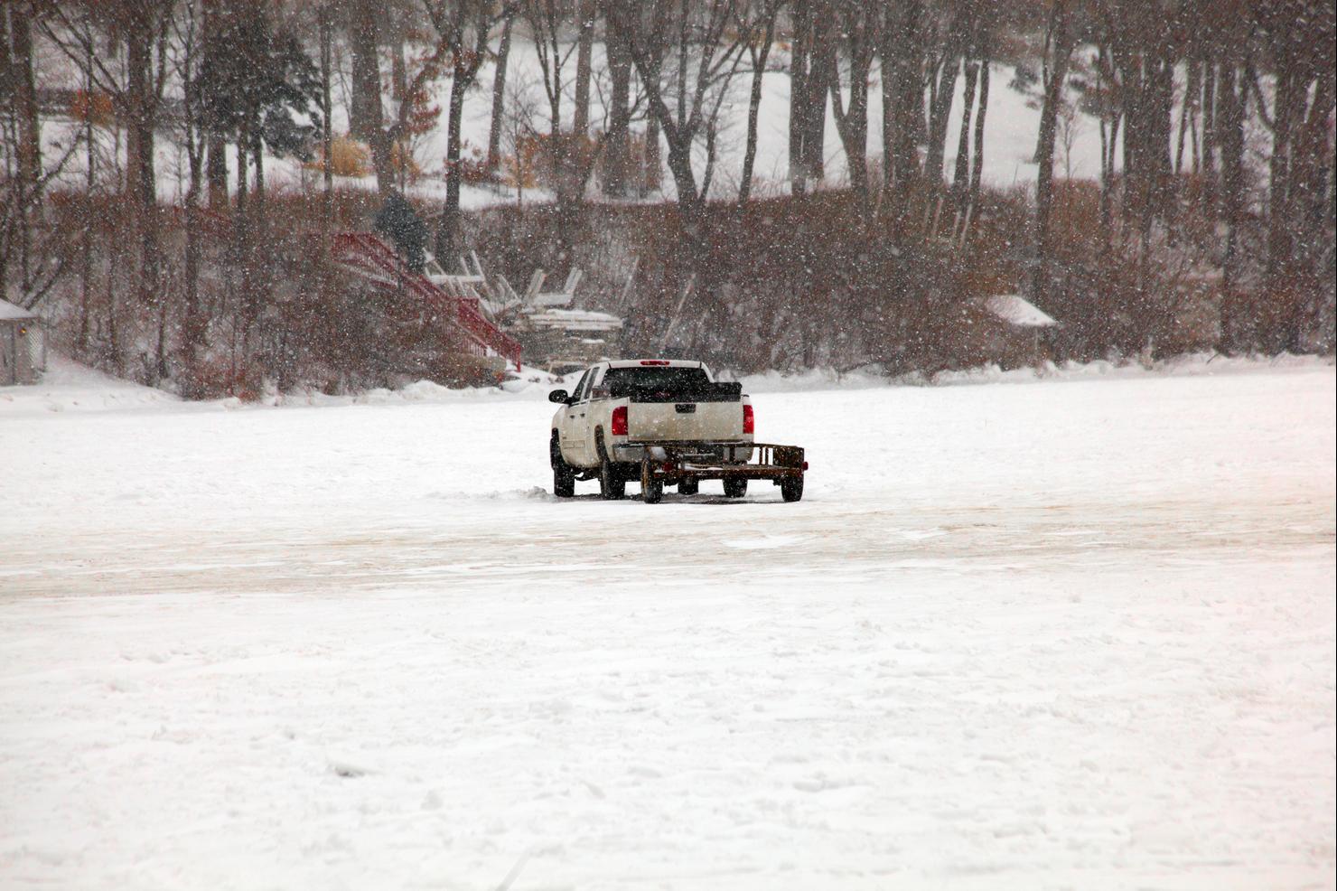 Truck On Ice