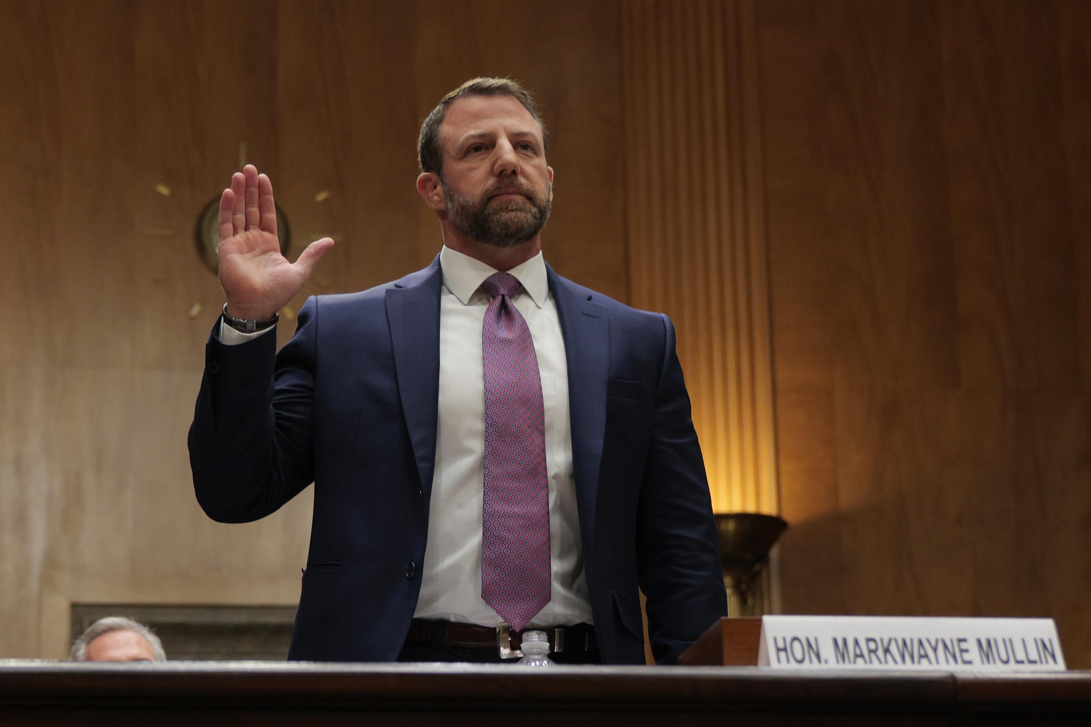Senate Confirms Markwayne Mullin As Secretary Of Homeland Security | iHeart