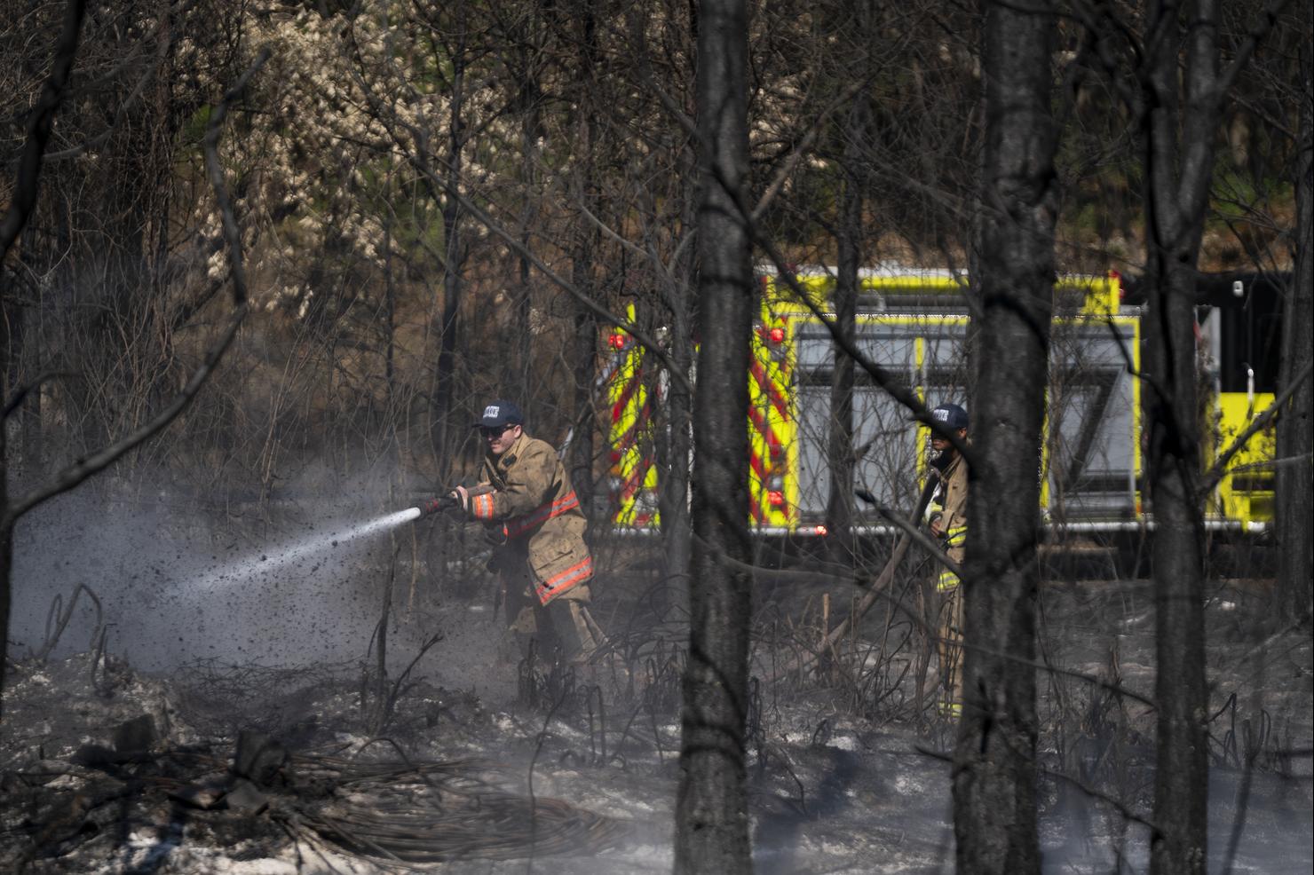 Wildfires Burn In Drought-Stricken Georgia