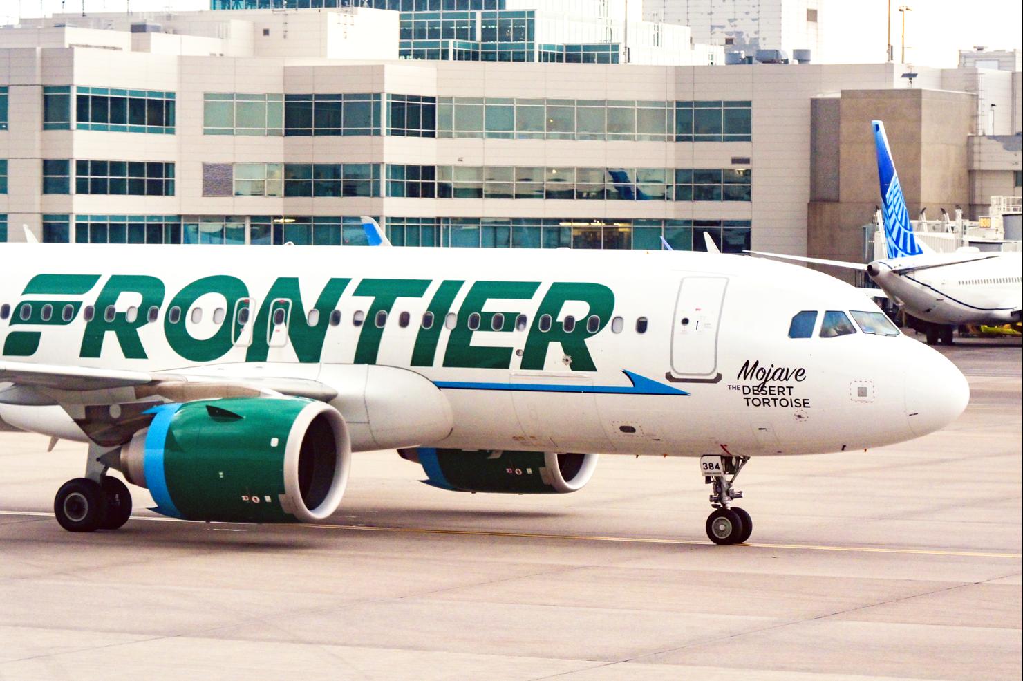Airbus A320 operated by Frontier Airlines