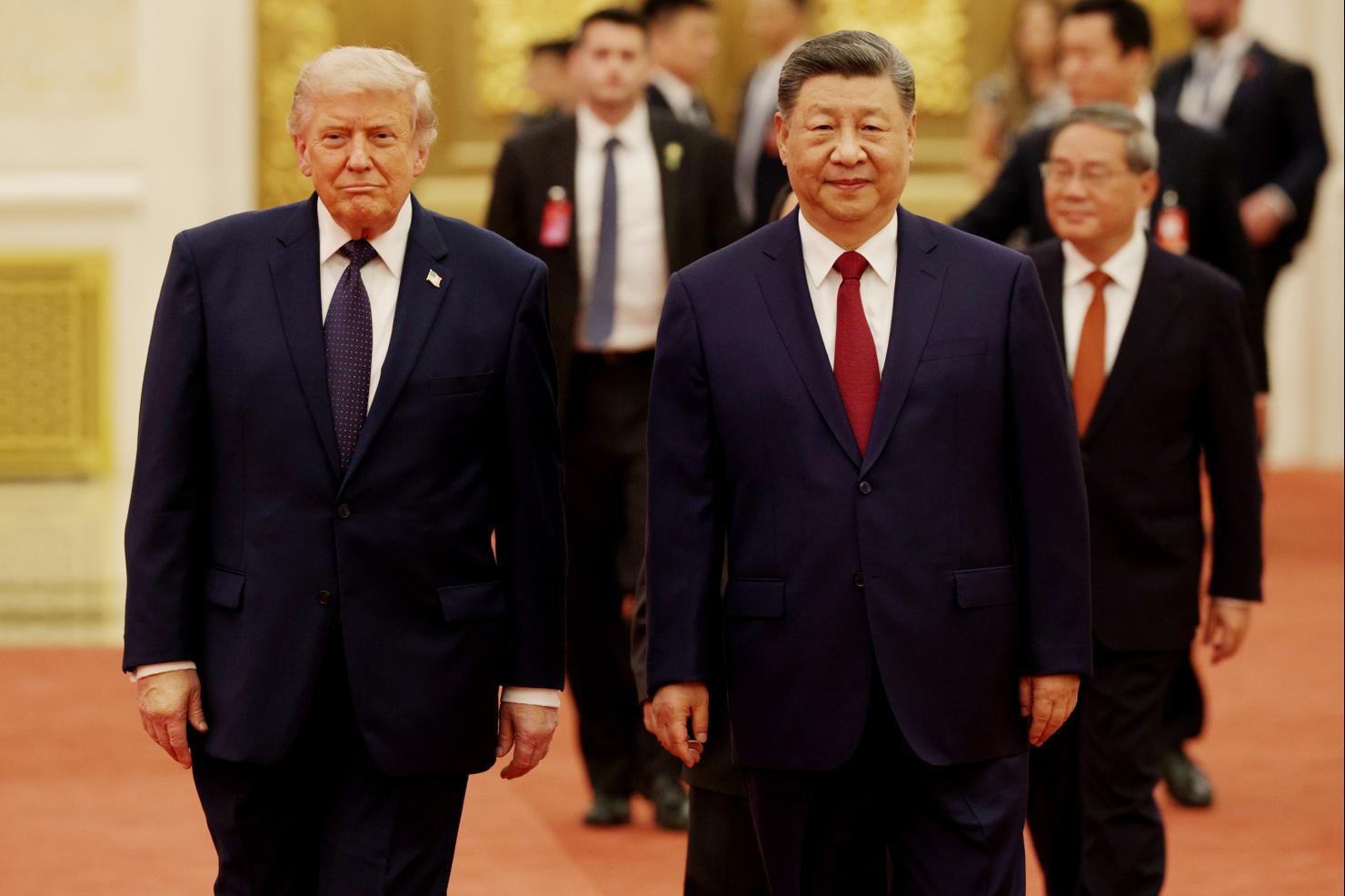 U.S. President Trump Meets With China's President Xi And Attends State Banquet