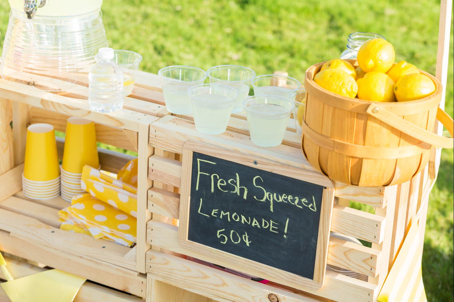 Neighborhood lemonade stand