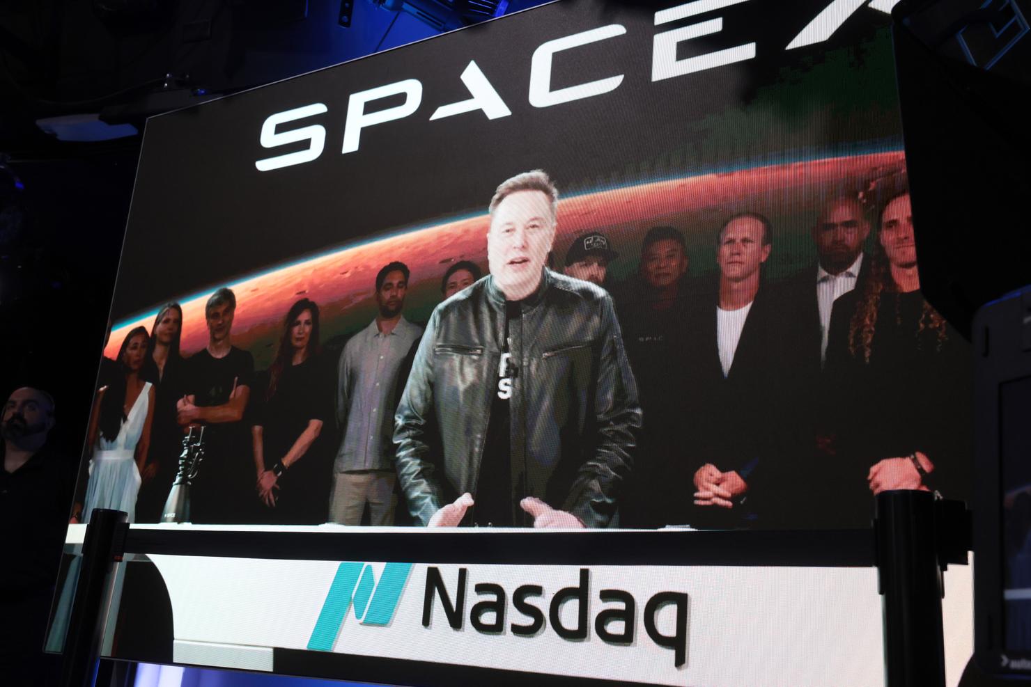 SpaceX Listed On Nasdaq Exchange