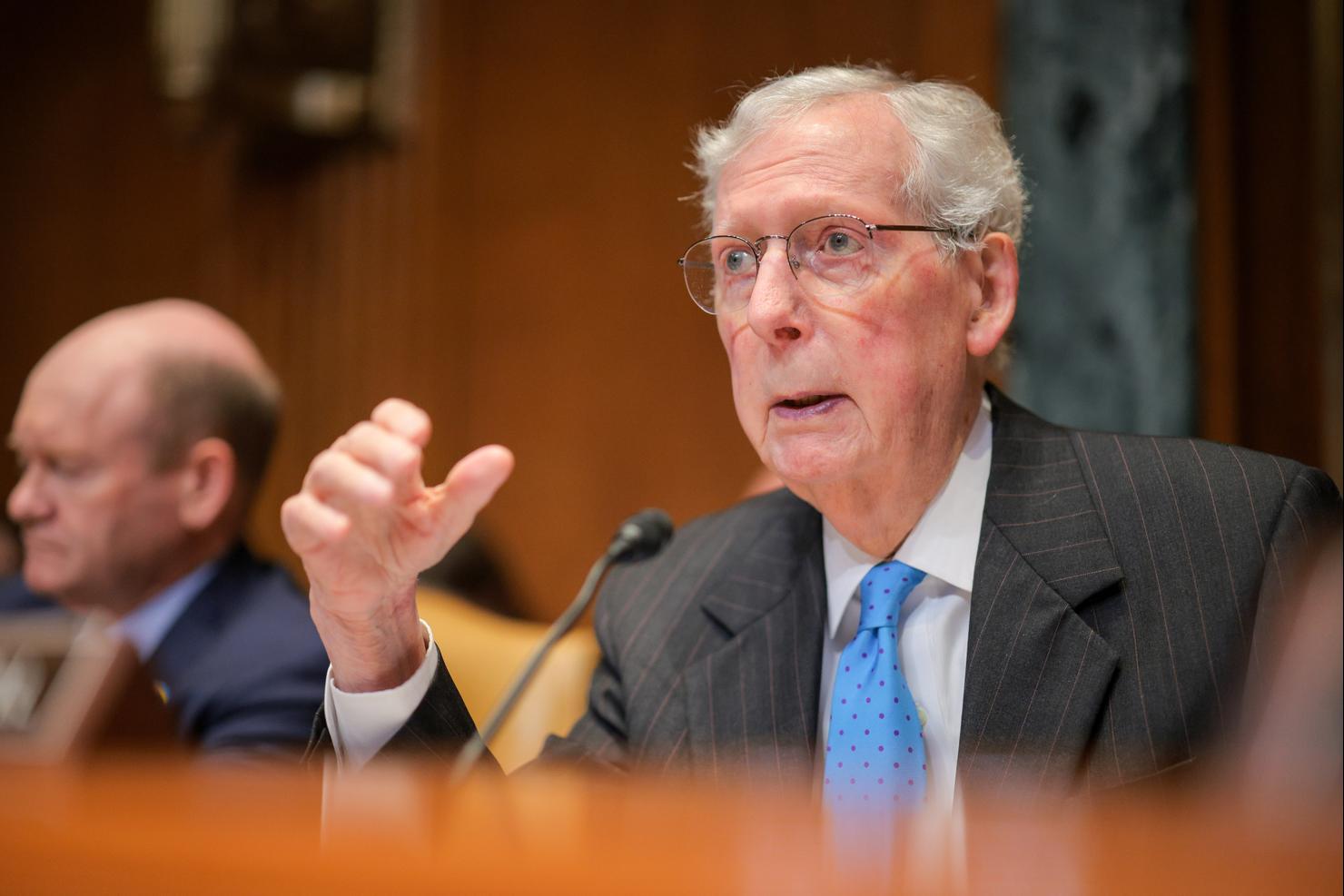 Secretary Hegseth And General Caine Testify During Senate Hearing