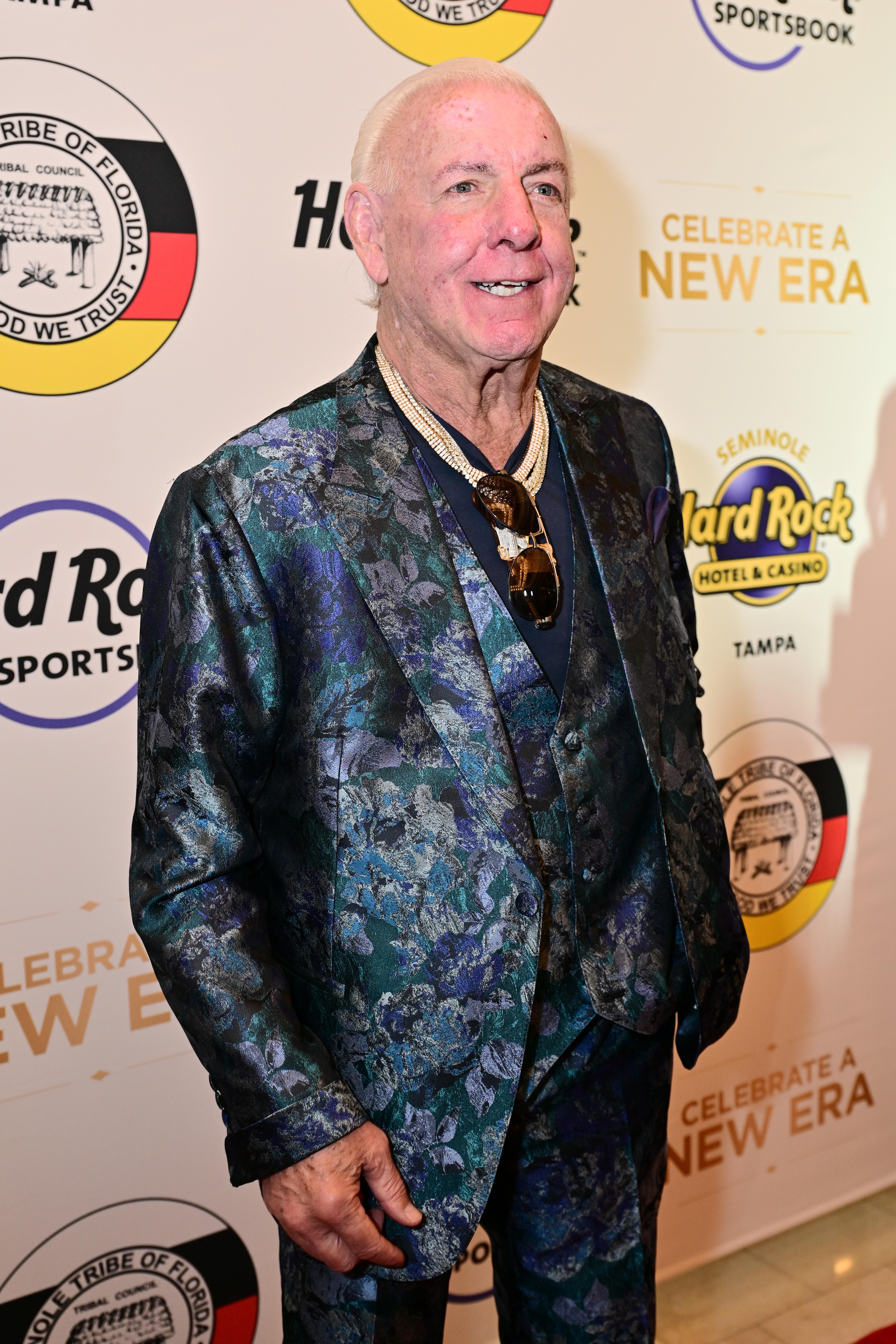Ric Flair Hospitalized After Fall Outside Tampa Restaurant | iHeart