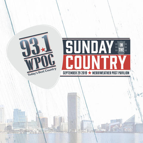 93.1 WPOC's Sunday In The Country