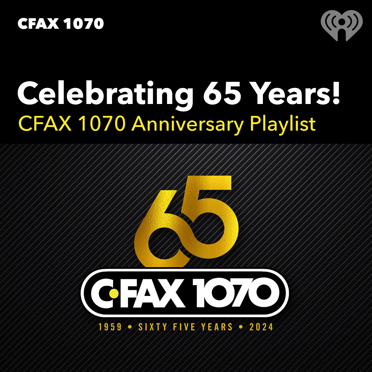CFAX 1070 65th Anniversary