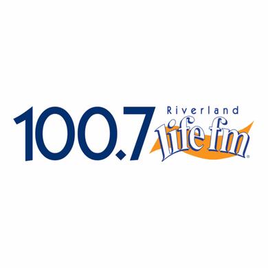 100.7 Riverland Life FM logo
