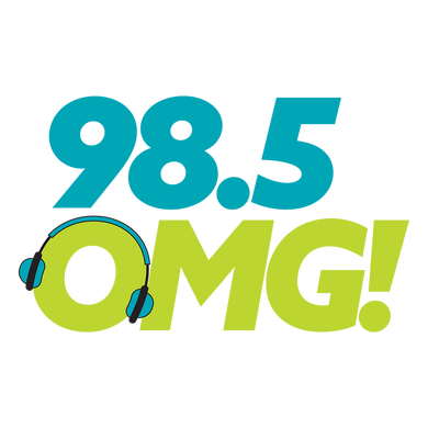 98.5 WOMG logo