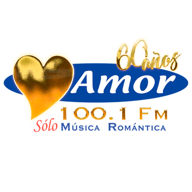 Amor 100.1 Mérida logo