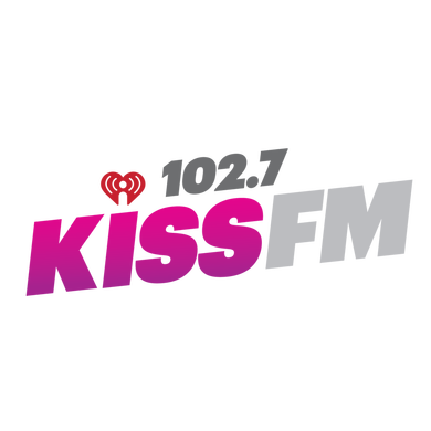 102.7 Kiss FM logo