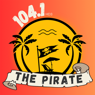 104.1 The Pirate logo