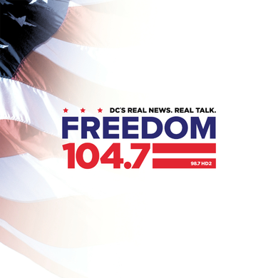 Freedom 104.7 logo