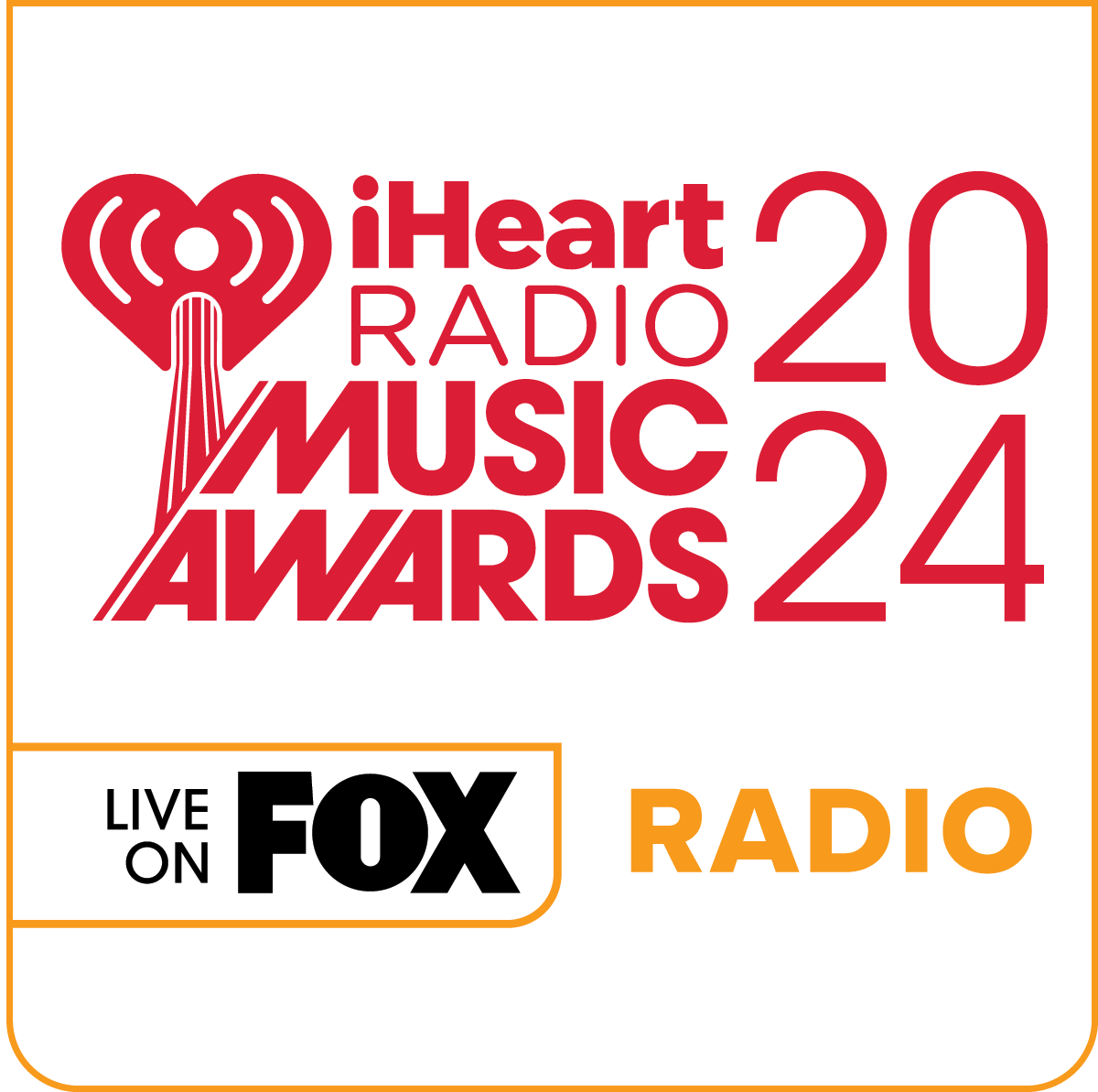 What channel is iheart 2025 music awards on tonight